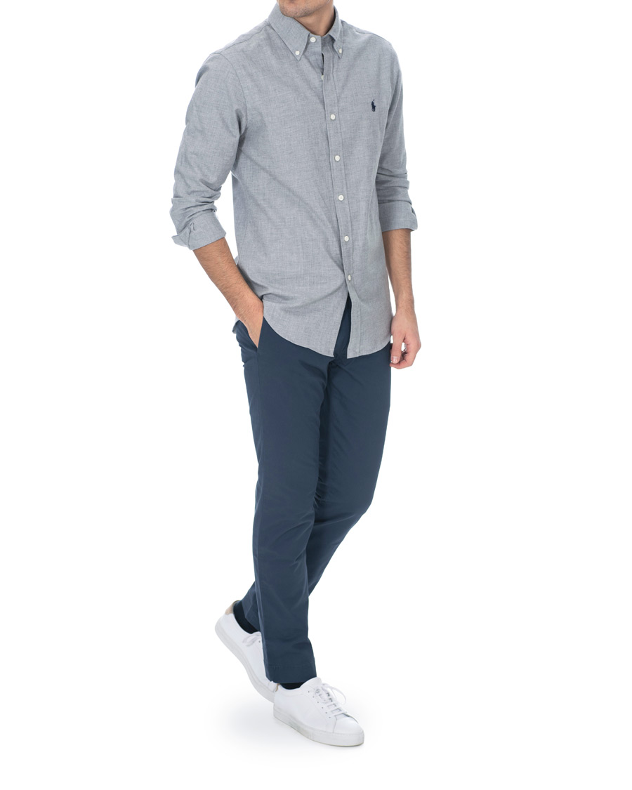 Homme | Pantalons | Polo Ralph Lauren | Slim Fit Stretch Hudson Chino Boston Navy