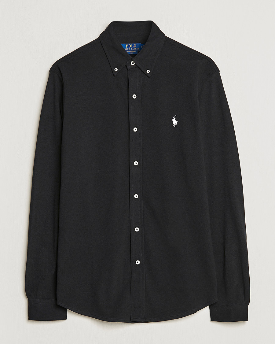 Homme | Chemises | Polo Ralph Lauren | Featherweight Mesh Shirt Polo Black