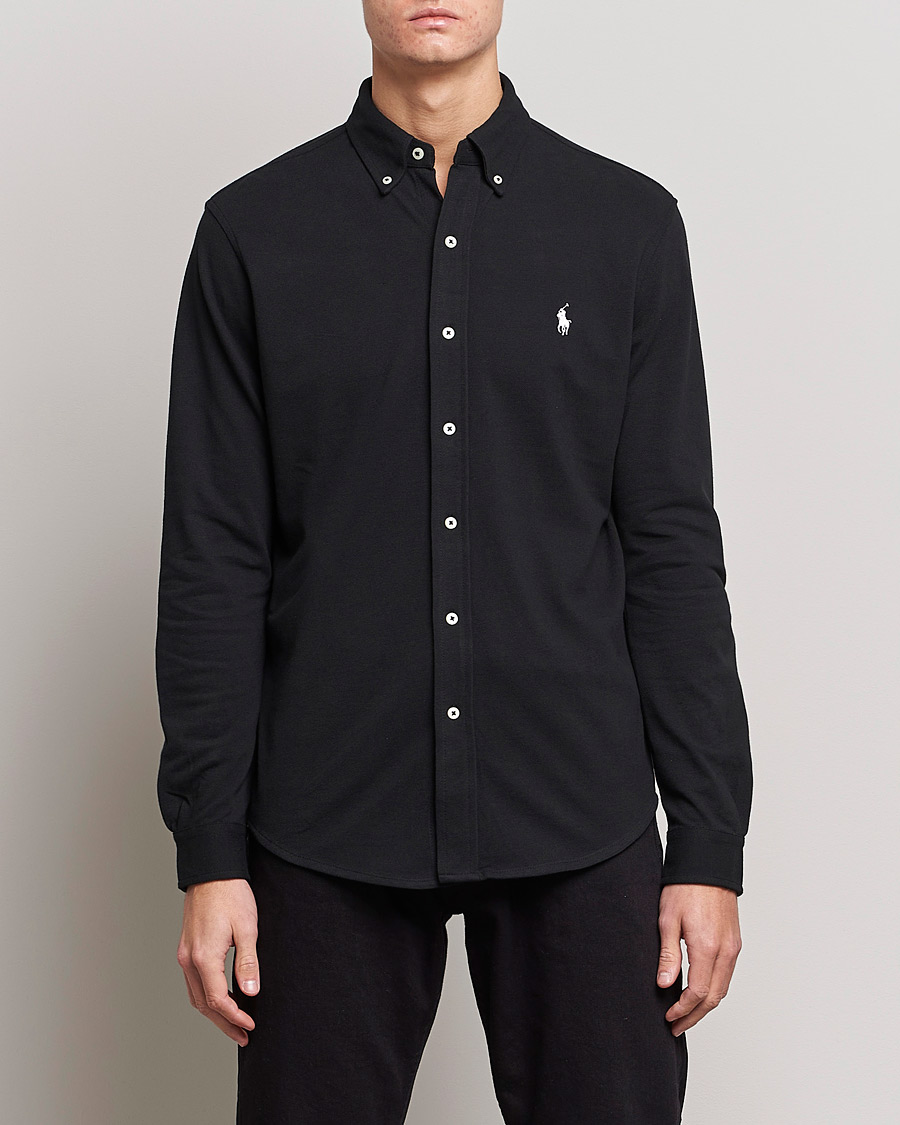 Homme | Chemises | Polo Ralph Lauren | Featherweight Mesh Shirt Polo Black