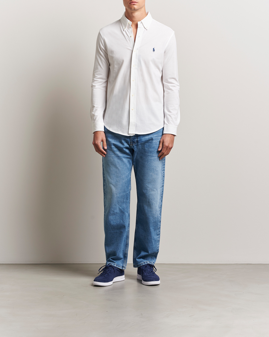 Homme | Chemises | Polo Ralph Lauren | Featherweight Mesh Shirt White