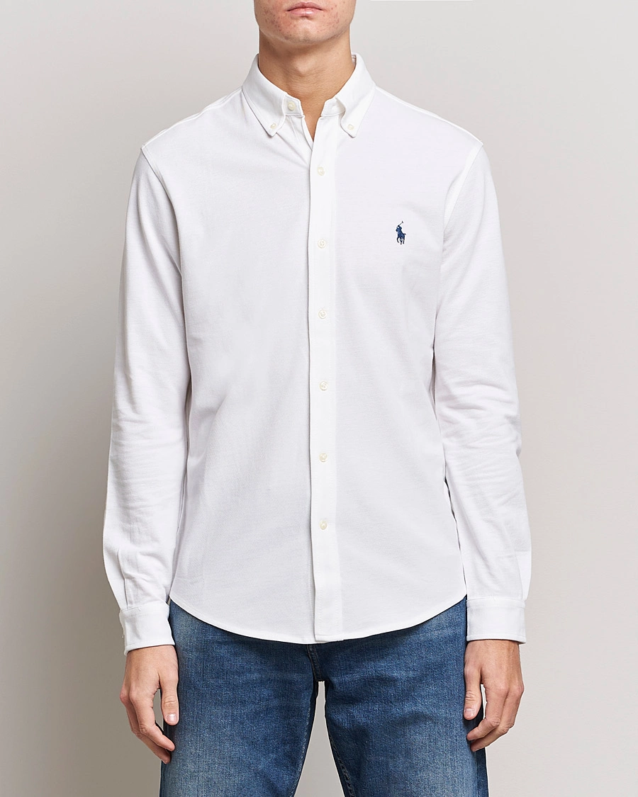 Homme | Vêtements | Polo Ralph Lauren | Featherweight Mesh Shirt White