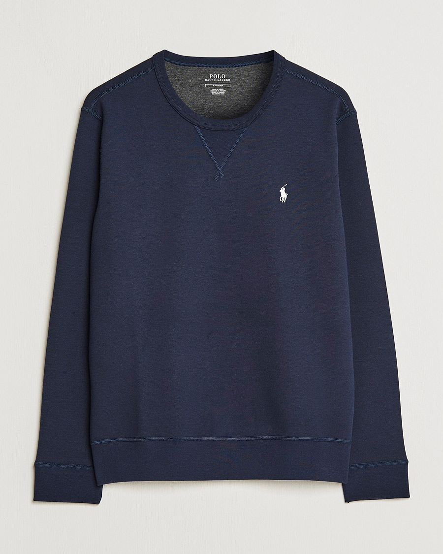 Homme | Pulls Et Tricots | Polo Ralph Lauren | Tech Crew Neck Sweatshirt Aviator Navy