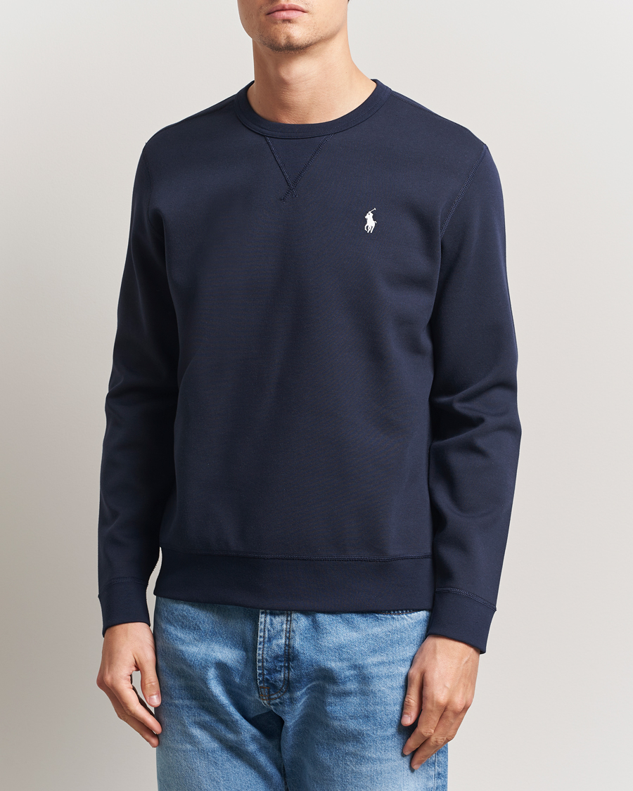Homme | Pulls Et Tricots | Polo Ralph Lauren | Tech Crew Neck Sweatshirt Aviator Navy