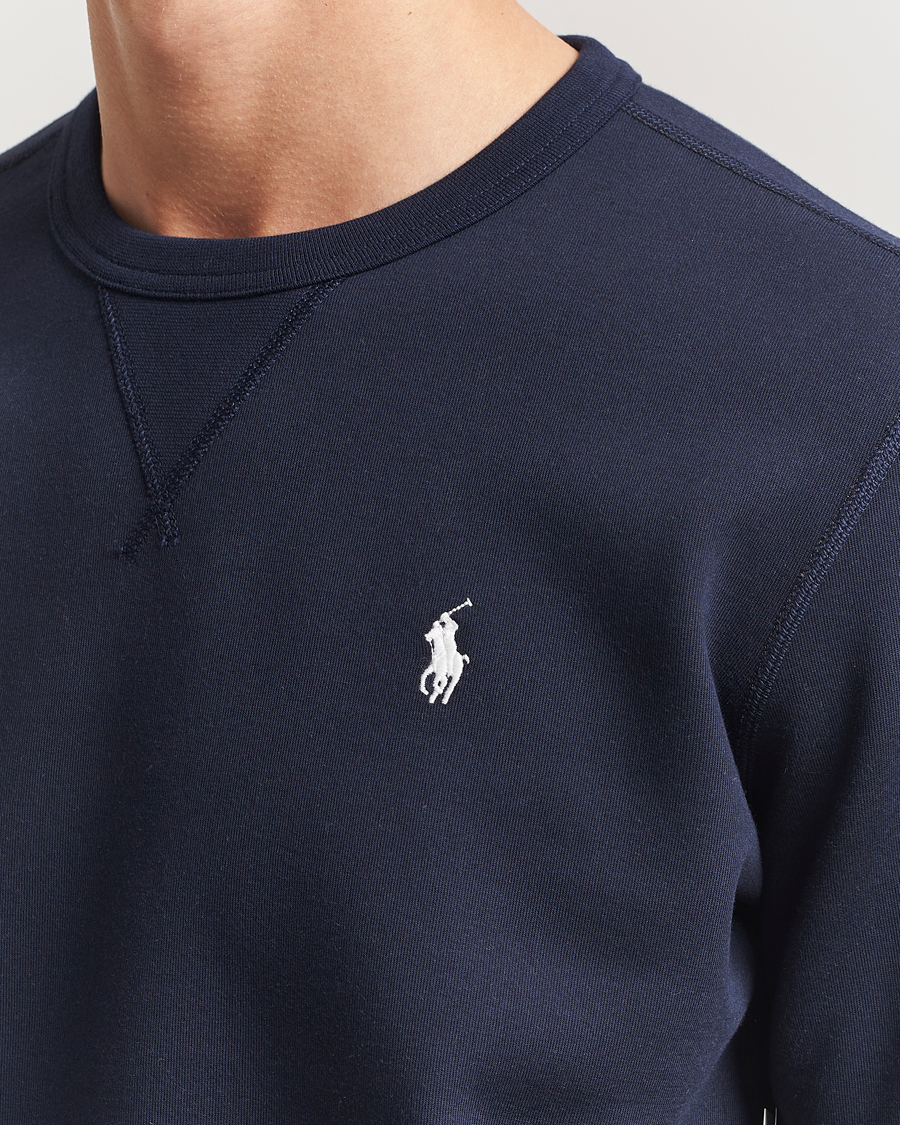 Homme | Pulls Et Tricots | Polo Ralph Lauren | Tech Crew Neck Sweatshirt Aviator Navy