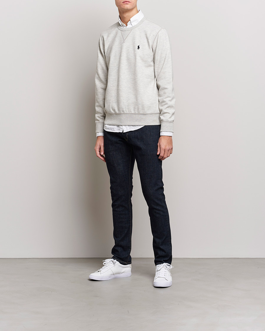 Homme | Pulls Et Tricots | Polo Ralph Lauren | Tech Crew Neck Sweatshirt Light Sport Heather