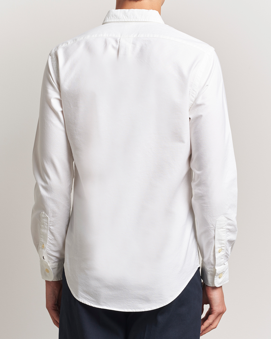 Homme | Chemises | Polo Ralph Lauren | Slim Fit Garment Dyed Oxford Shirt White