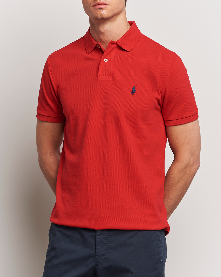 Homme |  | Polo Ralph Lauren | Custom Slim Fit Polo Red