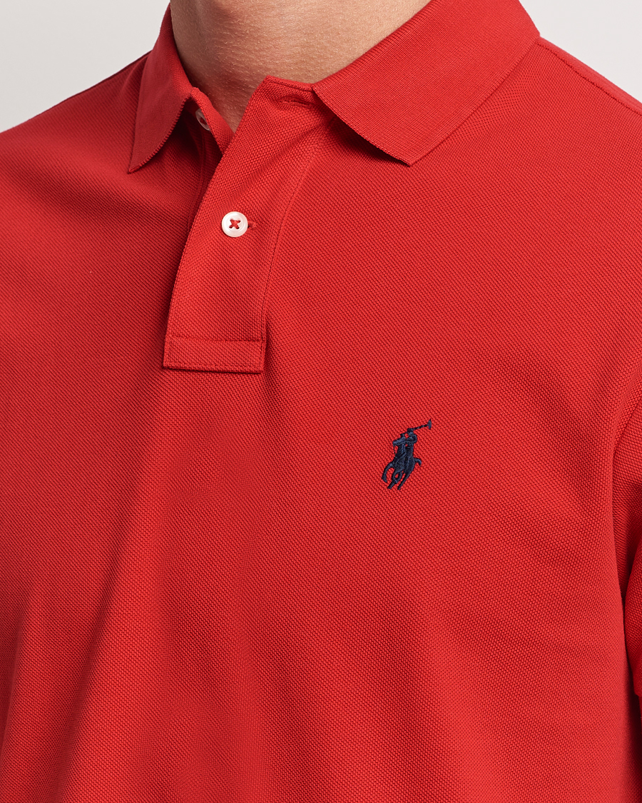Homme | Polos | Polo Ralph Lauren | Custom Slim Fit Polo Red