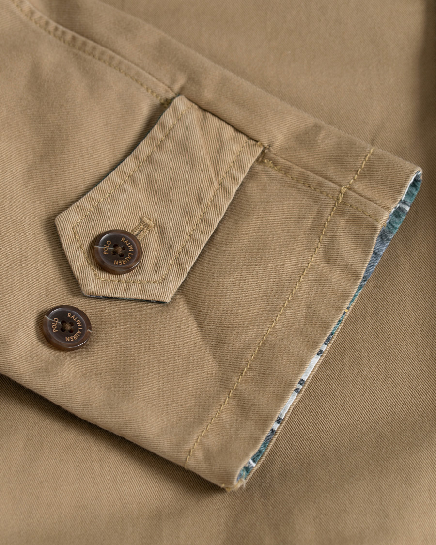 Homme | Manteaux Et Vestes | Polo Ralph Lauren | Reversible Trench Coat Desert Khaki/Gordon Tartan