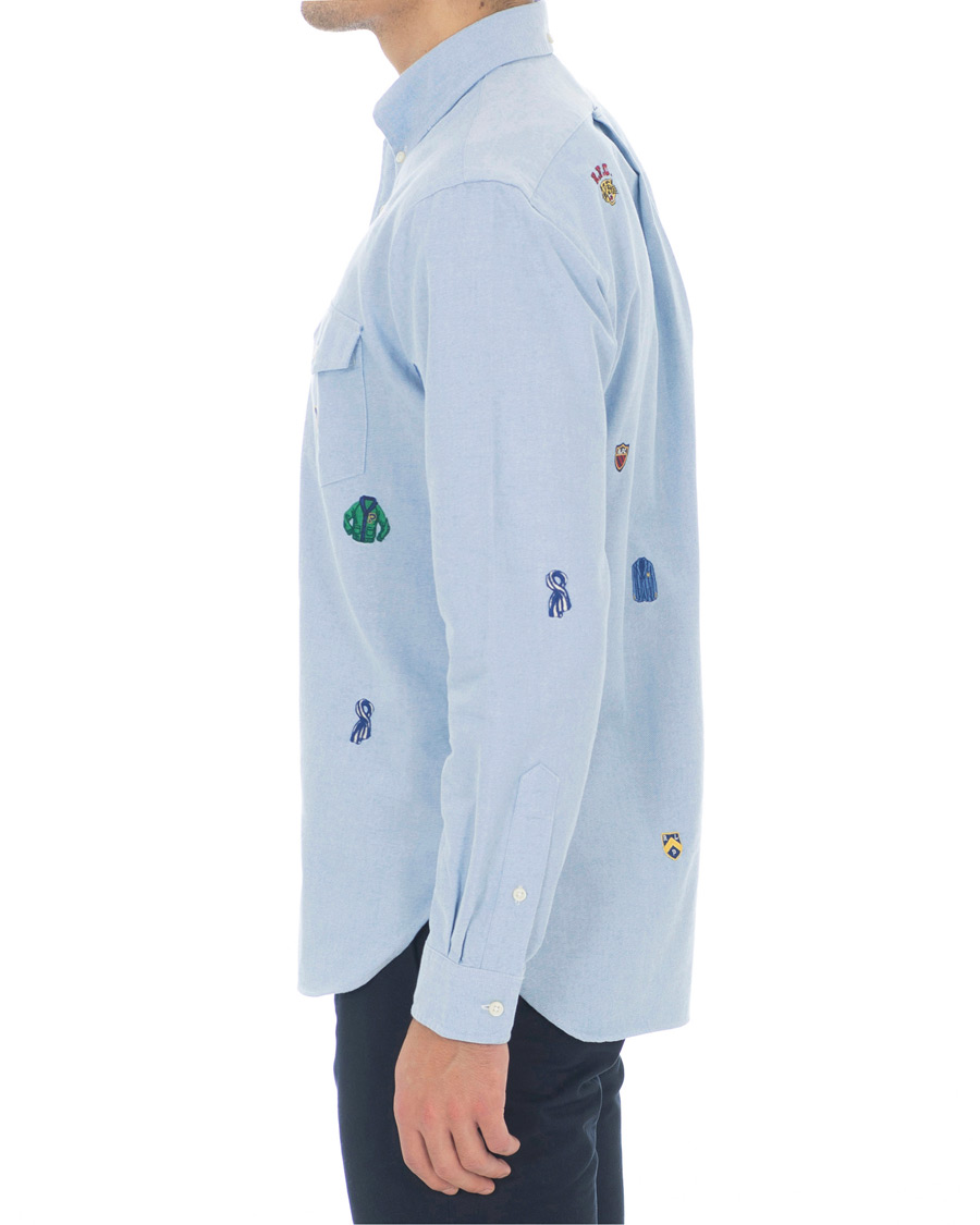 Homme | Chemises | Polo Ralph Lauren | Custom Fit Oxford Shirt Blue