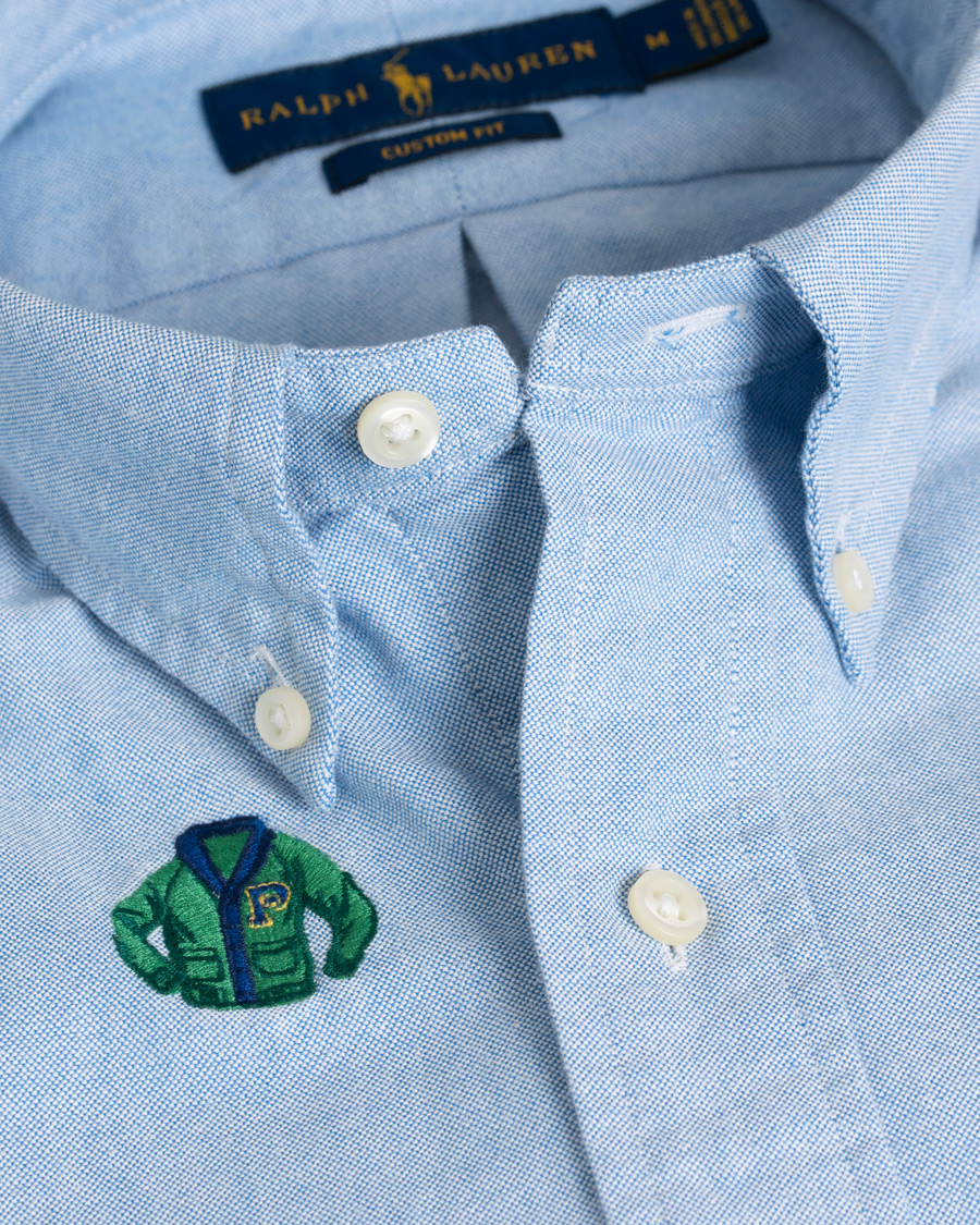 Homme | Chemises | Polo Ralph Lauren | Custom Fit Oxford Shirt Blue