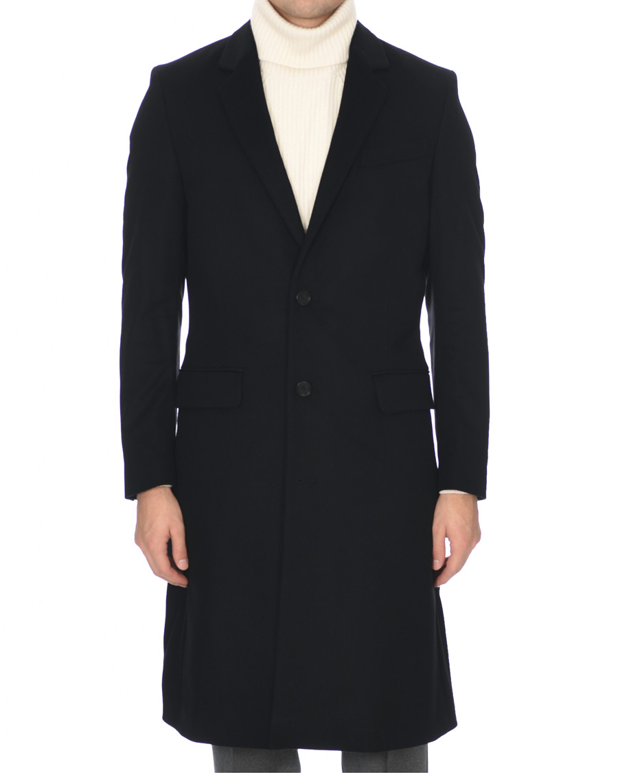 Homme | Manteaux Et Vestes | Tiger of Sweden | Cempier Long Wool Coat Black
