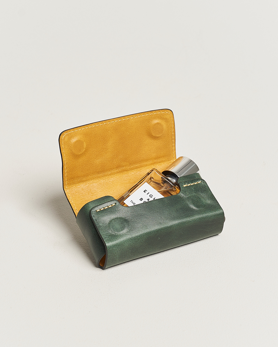 Homme | Pour La Maison | Eight & Bob | Perfume Leather Case Forest Green