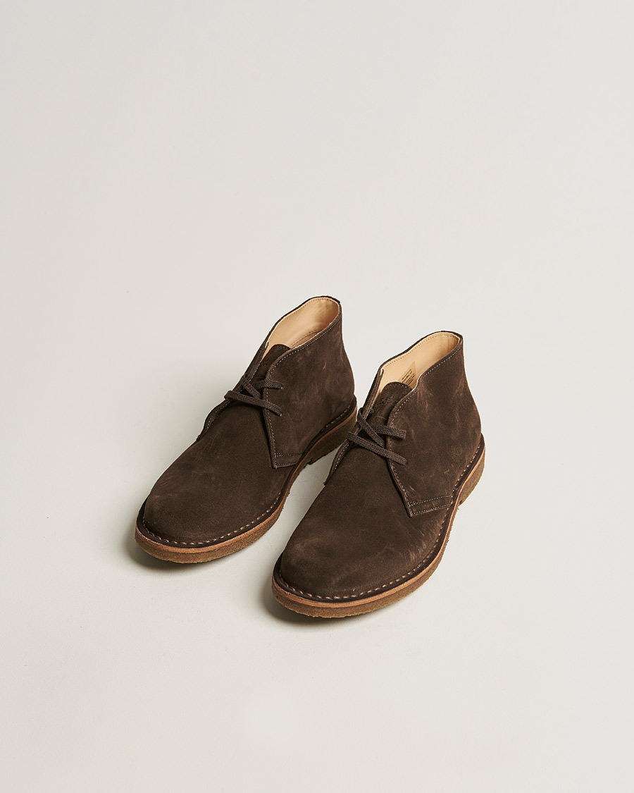 Homme | Chaussures | Astorflex | Greenflex Desert Boot Dark Brown Suede