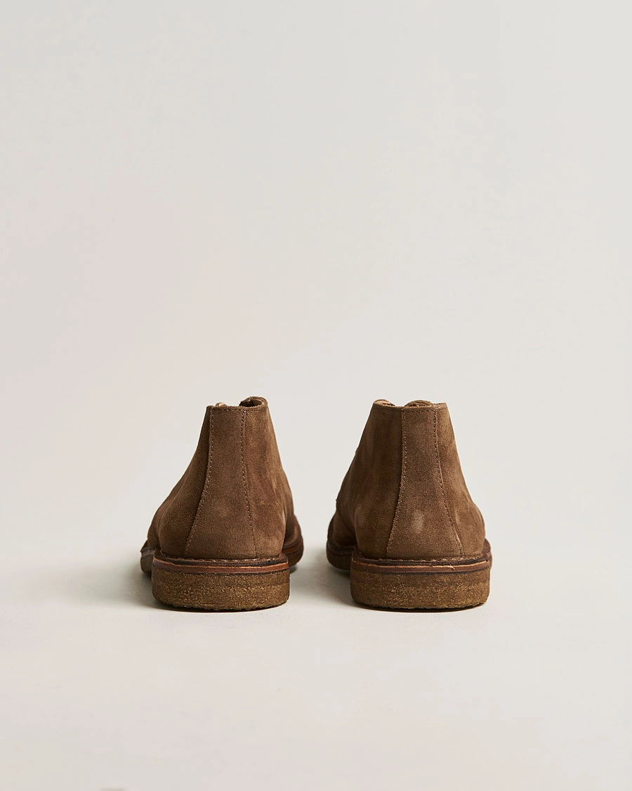 Homme | Chaussures En Daim | Astorflex | Greenflex Desert Boot Dark Khaki Suede