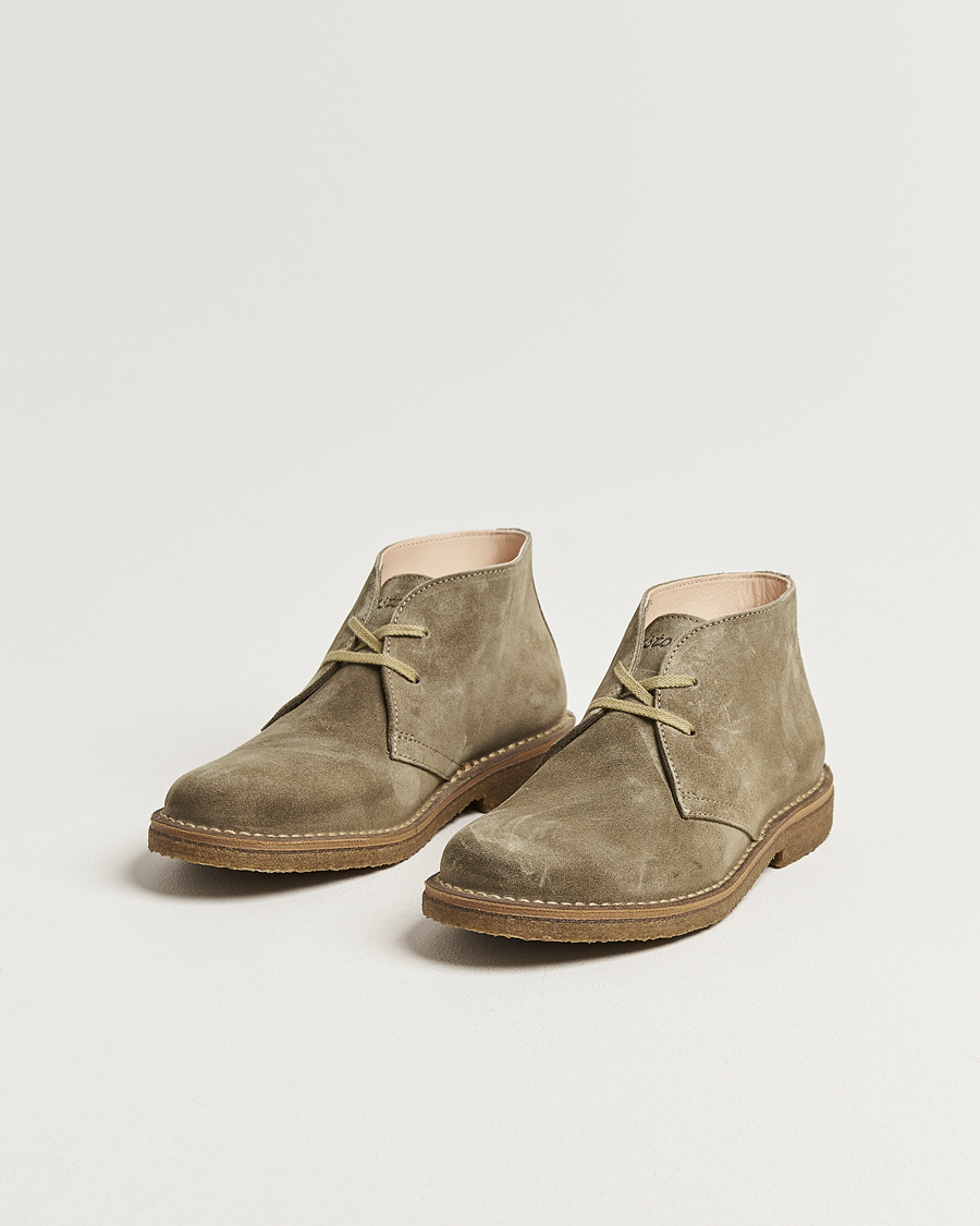 Homme | Bottes | Astorflex | Greenflex Desert Boot Stone Suede