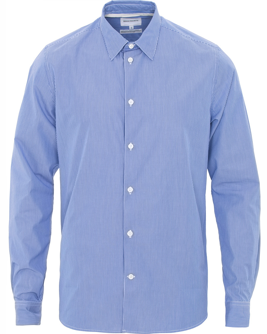 Homme | Chemises | Norse Projects | Hans Classic Striped Shirt Navy