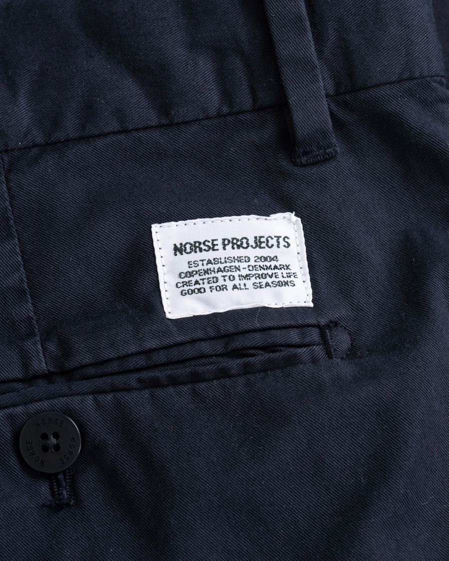 Homme | Pantalons | Norse Projects | Aros Slim Light Stretch Chinos Dark Navy
