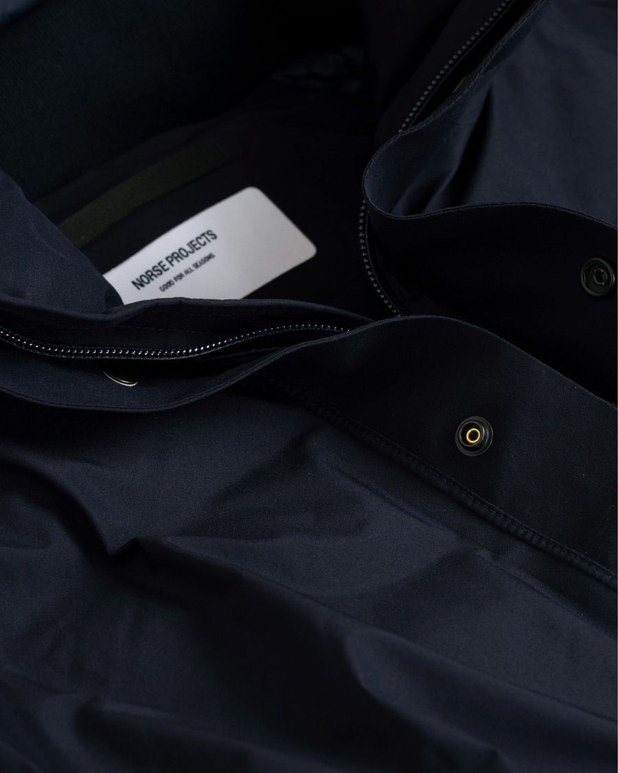 Homme | Manteaux Et Vestes | Norse Projects | Rokkvi GORE-TEX Parka Dark Navy