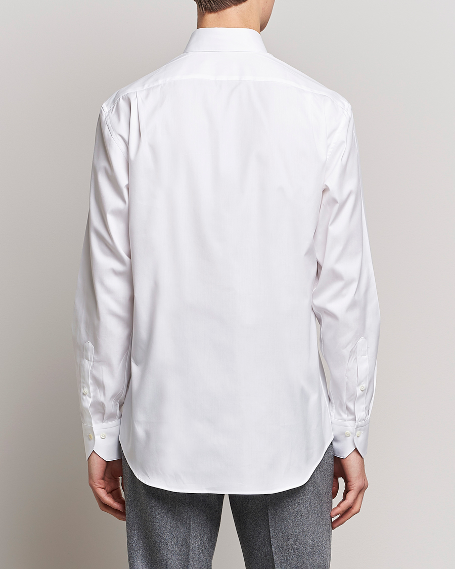 Homme | Chemises | Stenströms | Fitted Body Button Down Shirt White