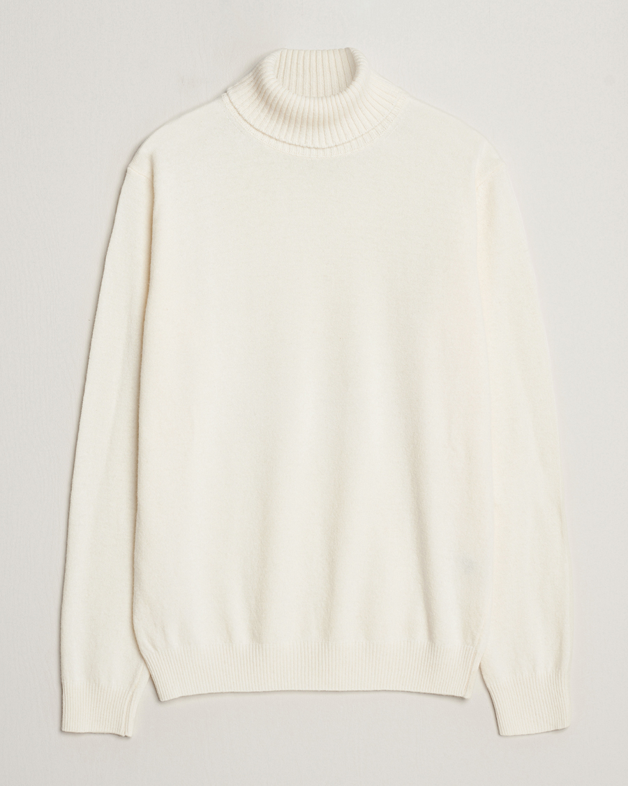 Homme | Pulls Et Tricots | Oscar Jacobson | Salim Wool/Cashmere Rollneck Creme