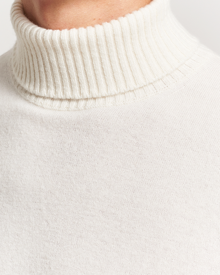 Homme | Pulls Et Tricots | Oscar Jacobson | Salim Wool/Cashmere Rollneck Creme
