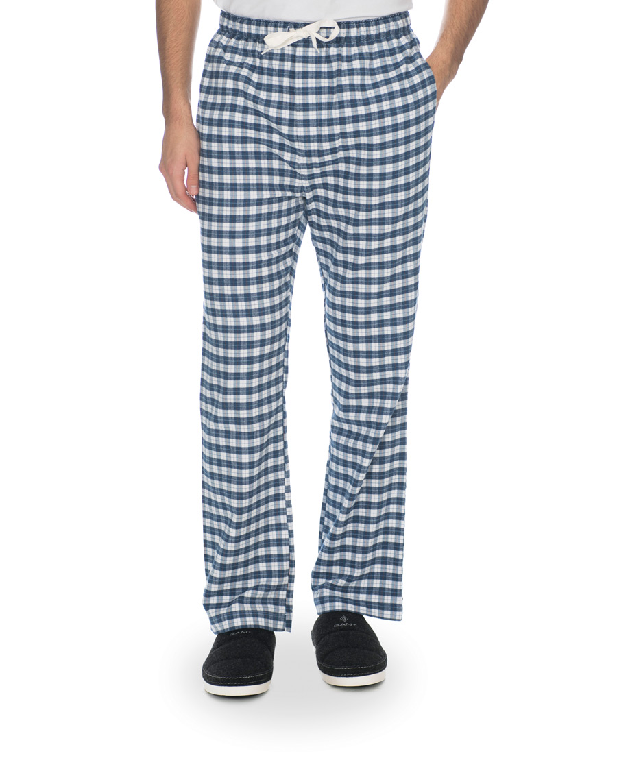 Homme | Sous-Vêtements Et Chaussettes | Gant | Flannel Pyjama Set Eggshell
