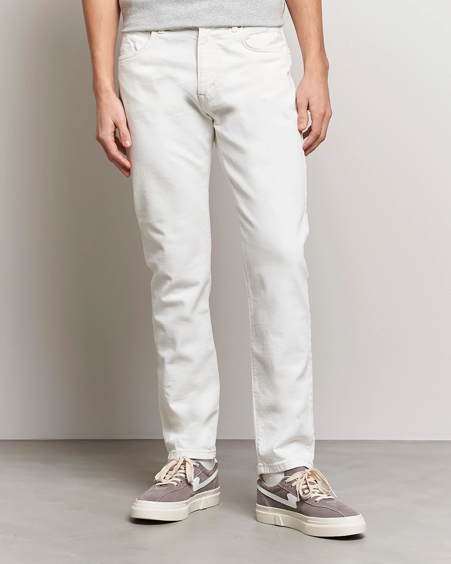 Homme | Contemporary Creators | Jeanerica | TM005 Tapered Jeans Natural White
