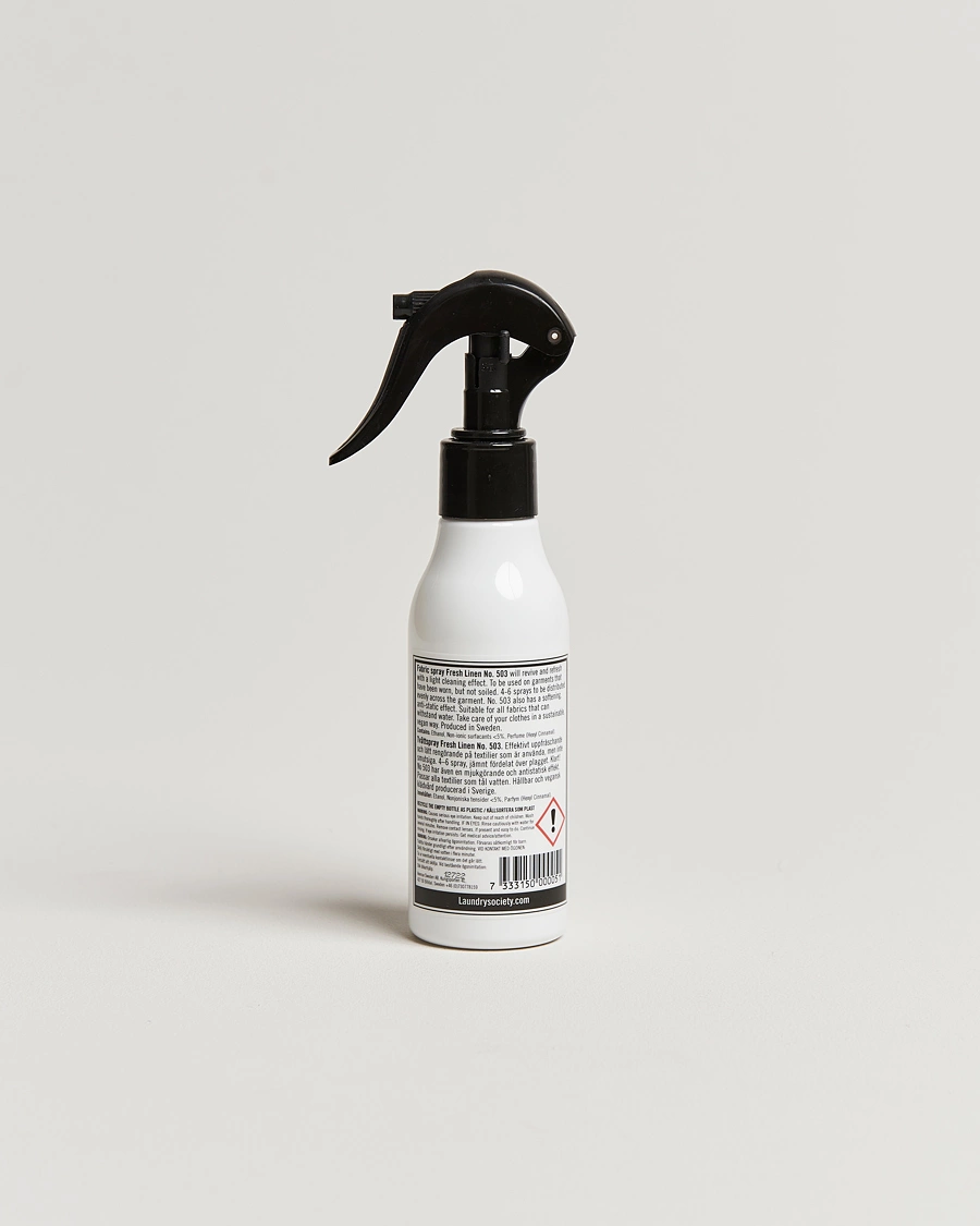 Homme | Lessive et spray détachant | Laundry Society | Softening & Antistatic Wash Spray No 503