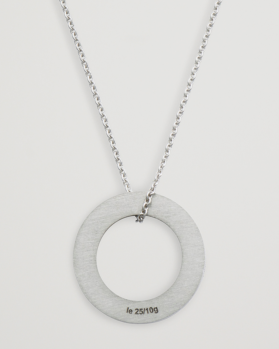 Homme | LE GRAMME Circle Necklace Le 2.5 Sterling Silver | LE GRAMME | Circle Necklace Le 2.5 Sterling Silver