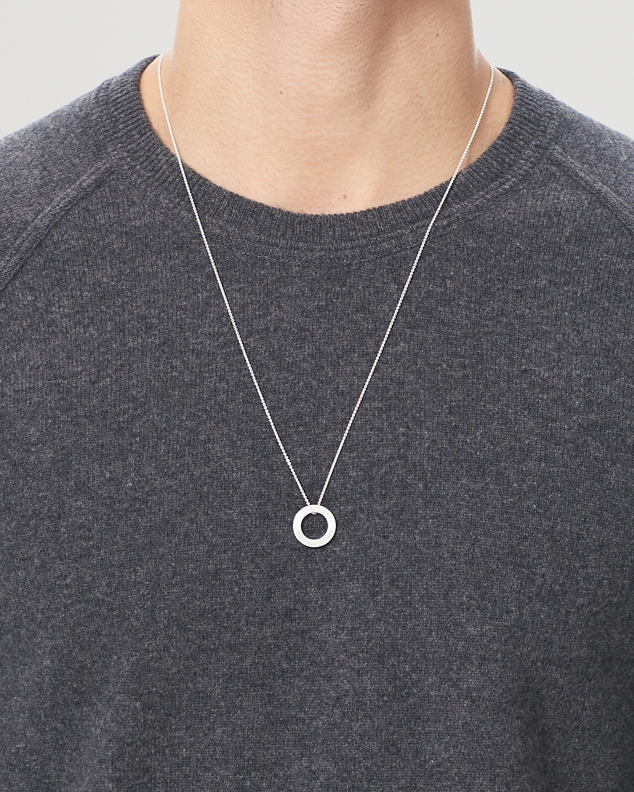 Homme | LE GRAMME Circle Necklace Le 2.5 Sterling Silver | LE GRAMME | Circle Necklace Le 2.5 Sterling Silver