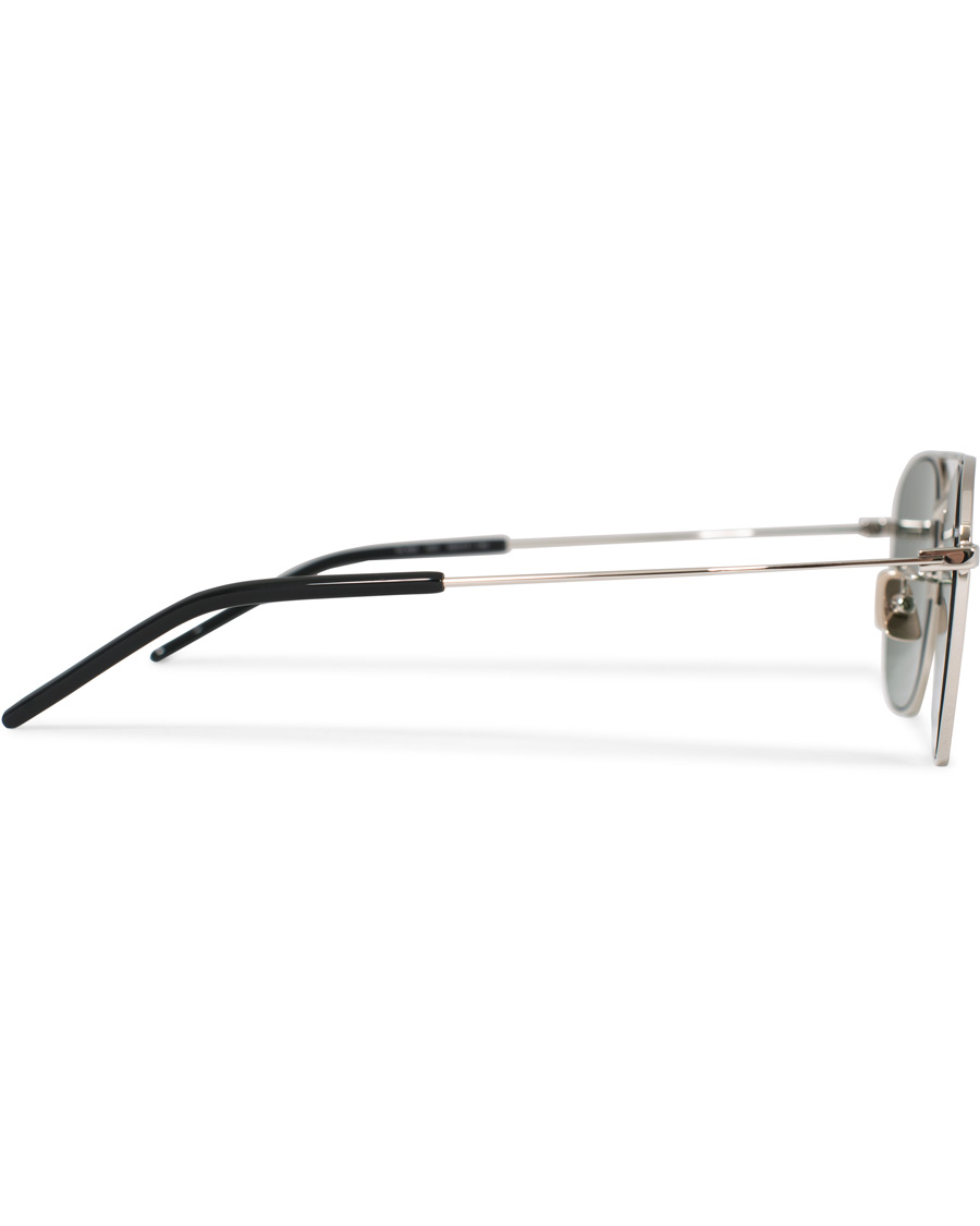 Homme | Saint Laurent SL 309 Sunglasses Silver/Green | Saint Laurent | SL 309 Sunglasses Silver/Green