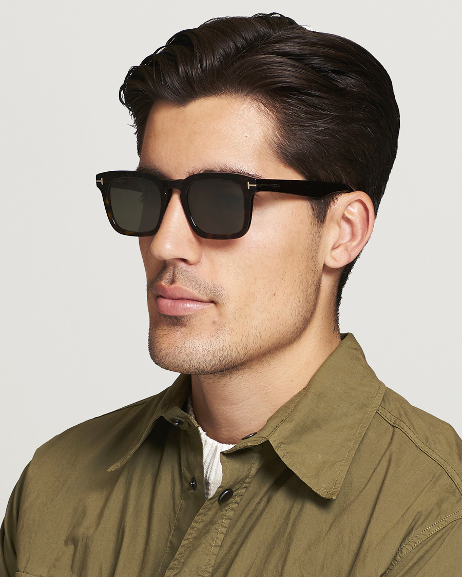 Homme | Lunettes De Soleil | Tom Ford | Dax TF0751 Sunglasses Havanna