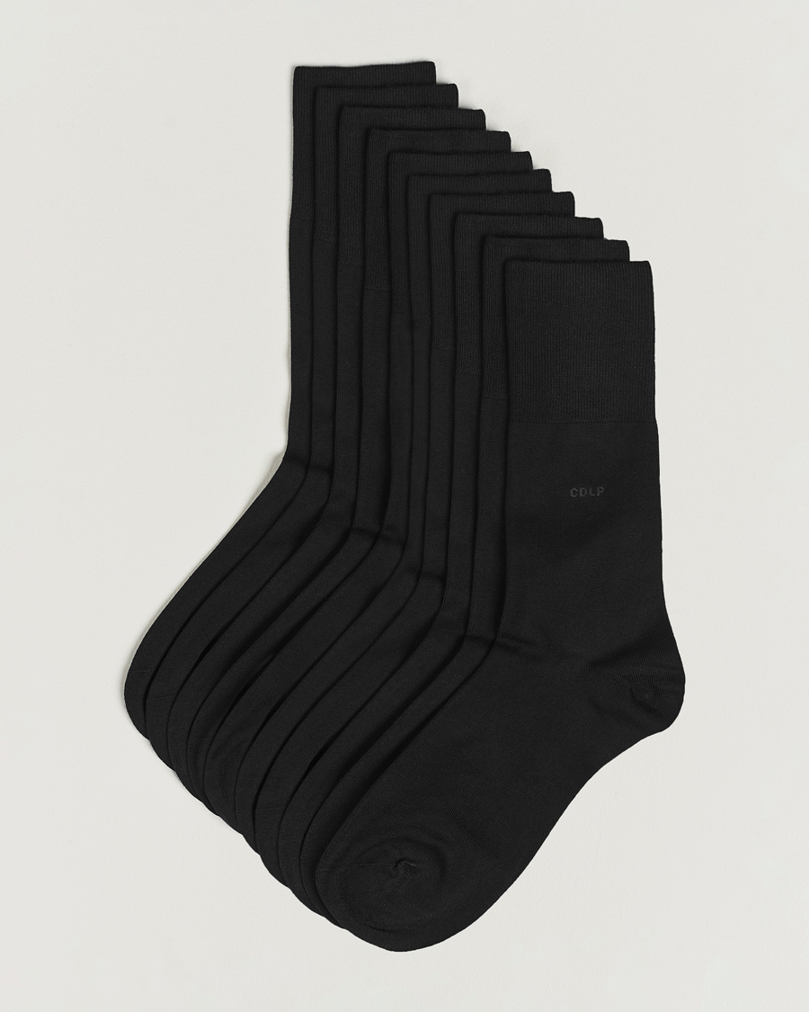Homme | Sous-Vêtements Et Chaussettes | CDLP | 10-Pack Bamboo Socks Black