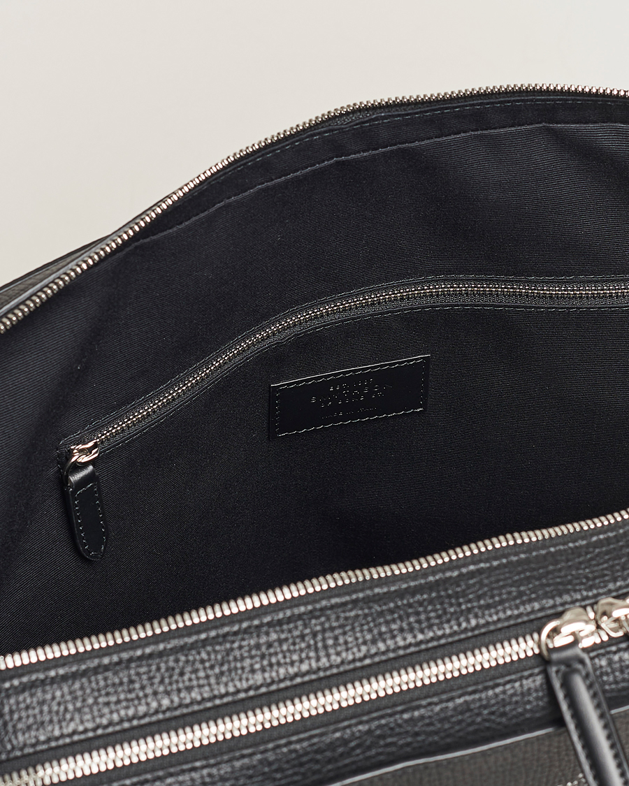 Homme | Sacs | Smythson | SmythsonLudlow Large Briefcase With Zip FrontBlack