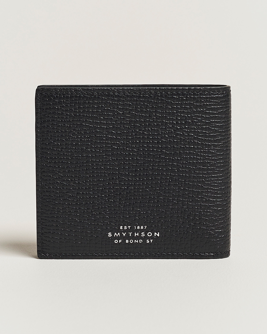 Homme | Portefeuilles | Smythson | Ludlow 6 Card Wallet Black