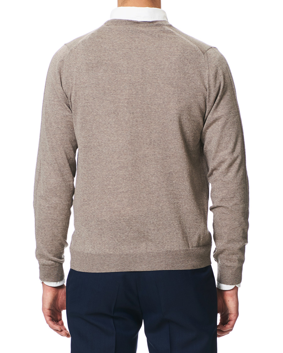 Homme | Pulls Et Tricots | Stenströms | Merino Zegna Knitted Cardigan Beige