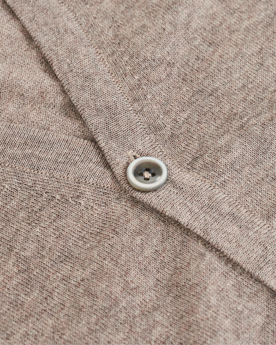 Homme | Pulls Et Tricots | Stenströms | Merino Zegna Knitted Cardigan Beige