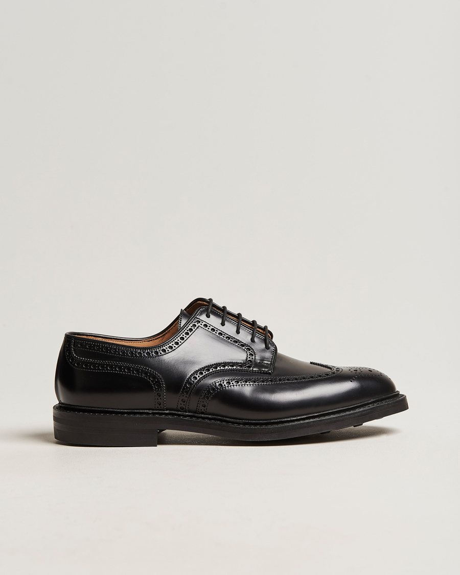 Homme | Richelieus | Crockett & Jones | Pembroke Derbys Black Calf