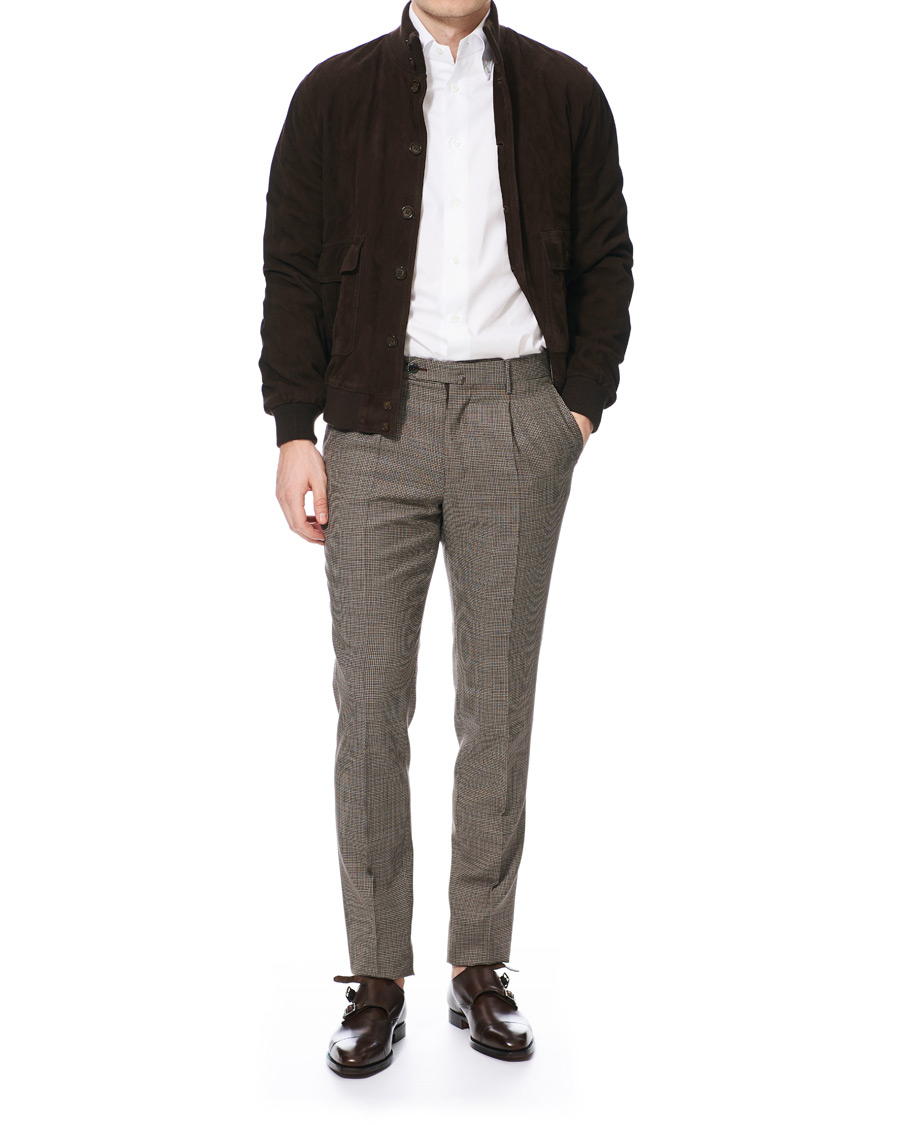 Homme | Chemises | Mazzarelli | Soft Oxford Button Down Shirt White