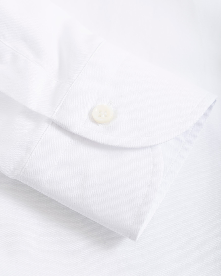 Homme | Chemises | Mazzarelli | Soft Oxford Button Down Shirt White