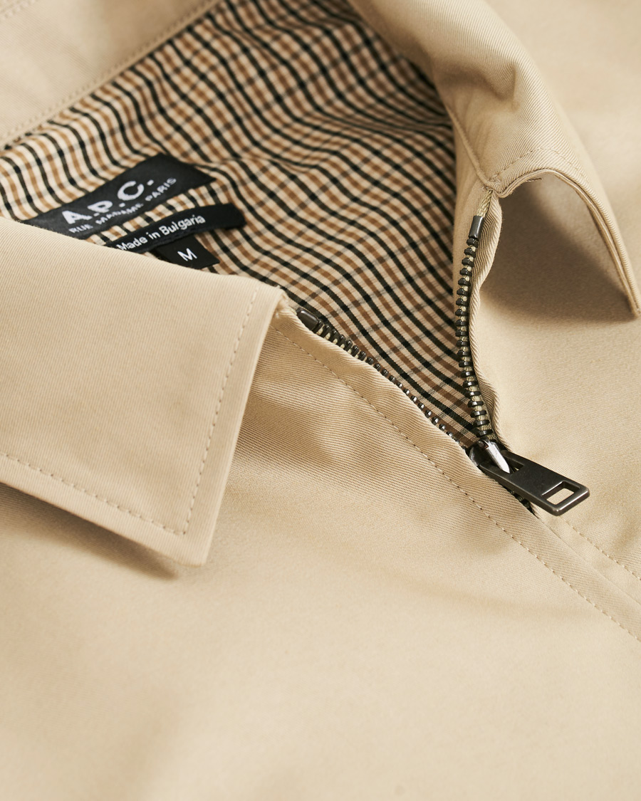 Homme | Manteaux Et Vestes | A.P.C. | Gaspard Blouson Jacket Beige