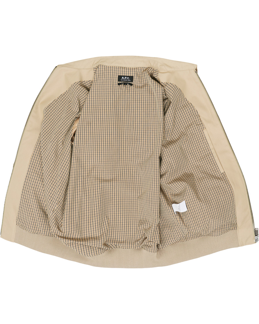 Homme | Manteaux Et Vestes | A.P.C. | Gaspard Blouson Jacket Beige