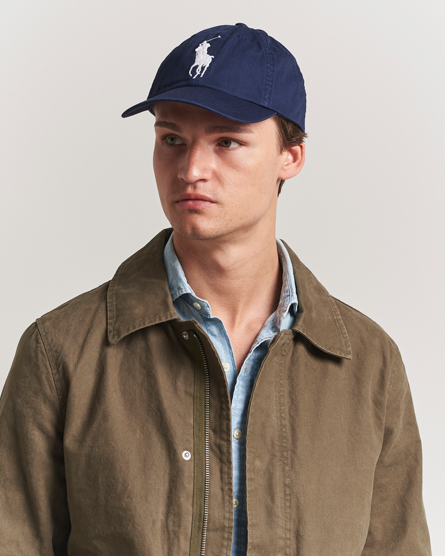 Homme | Bobs Et Casquettes | Polo Ralph Lauren | Big Pony Cap Newport Navy