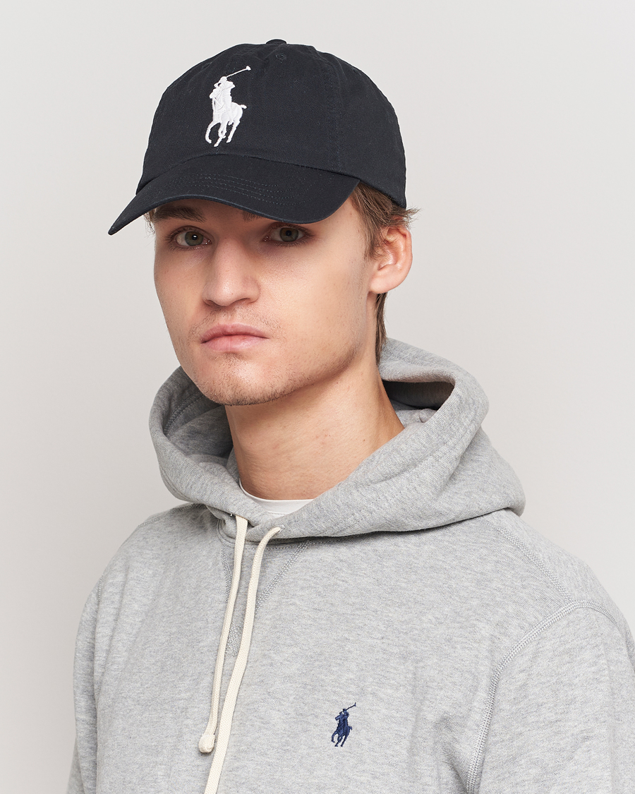 Homme | Bobs Et Casquettes | Polo Ralph Lauren | Big Pony Cap RL Black