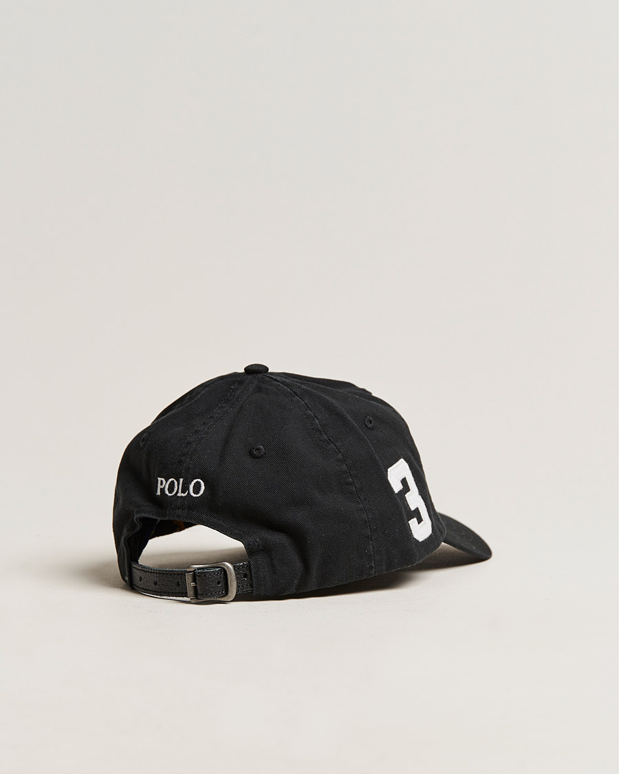 Homme | Bobs Et Casquettes | Polo Ralph Lauren | Big Pony Cap RL Black