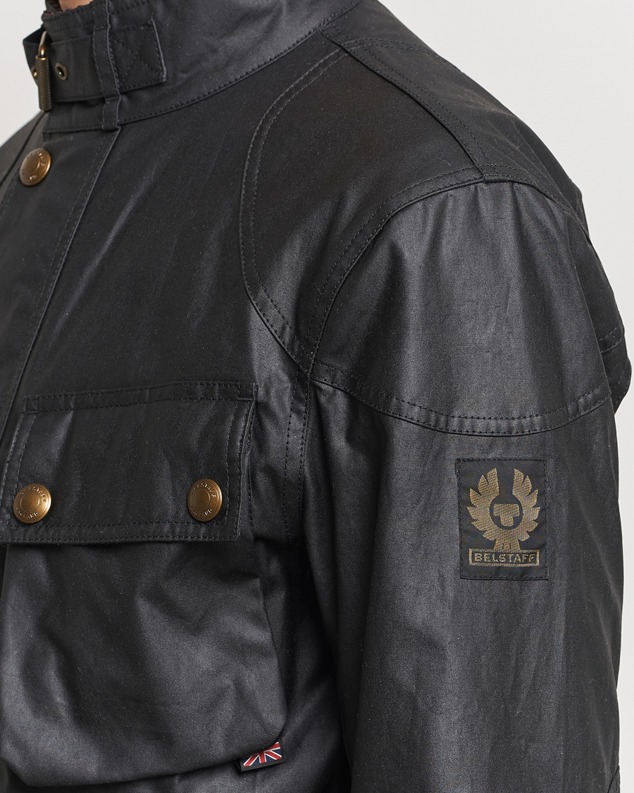 Homme | Manteaux Et Vestes | Belstaff | Trialmaster Waxed Jacket Black