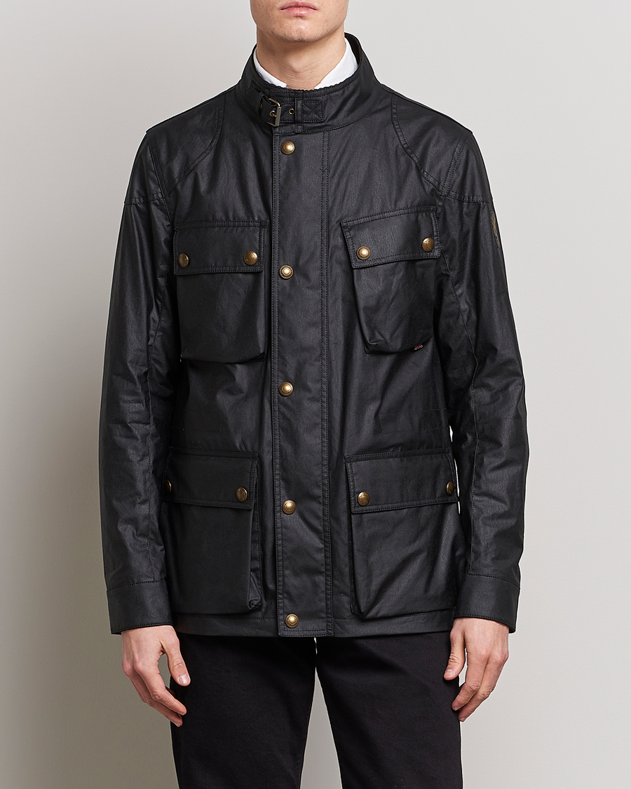 Homme | Manteaux Et Vestes | Belstaff | Fieldmaster Waxed Jacket Black