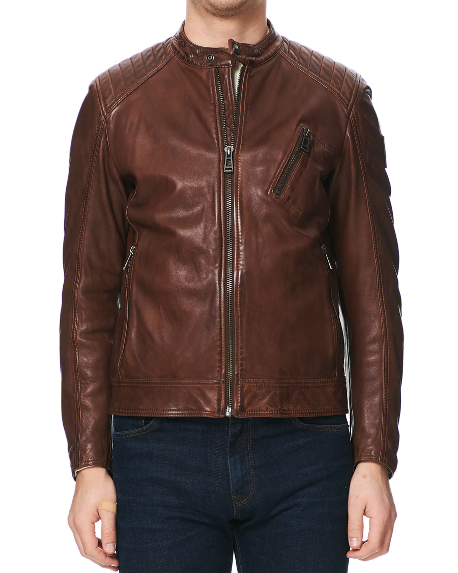 Homme | Manteaux Et Vestes | Belstaff | V Racer 2.0 Leather Jacket Light Brown
