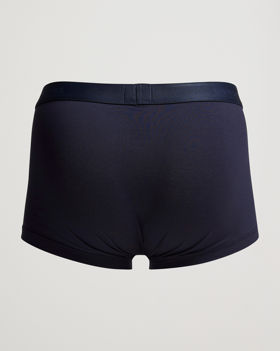 Homme | Boxers | Sunspel | Cotton Stretch Trunk Navy